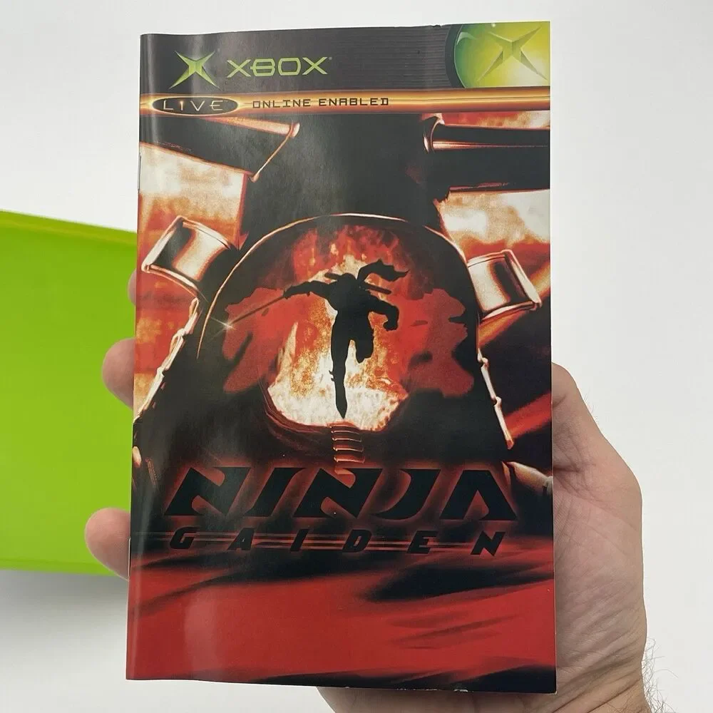 Ninja Gaiden (Microsoft Xbox, 2004) Complete W/ Manual + Reg Card CIB Tested